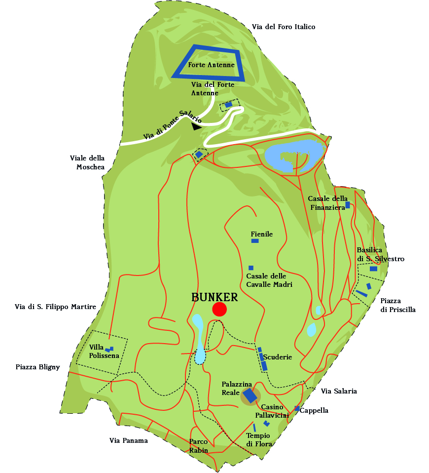 Mappa Villa Ada