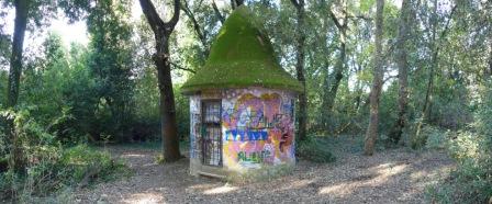 Torretta bunker villa ada savoia